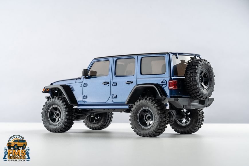 Машинка на радіокеруванні FMS 1:18 JEEP WRANGLER Thunder Strom RTR BLUE EZ11804RTRBU фото