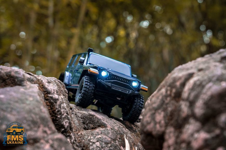 Машинка на радіокеруванні FMS 1:18 JEEP WRANGLER Thunder Strom RTR BLUE EZ11804RTRBU фото