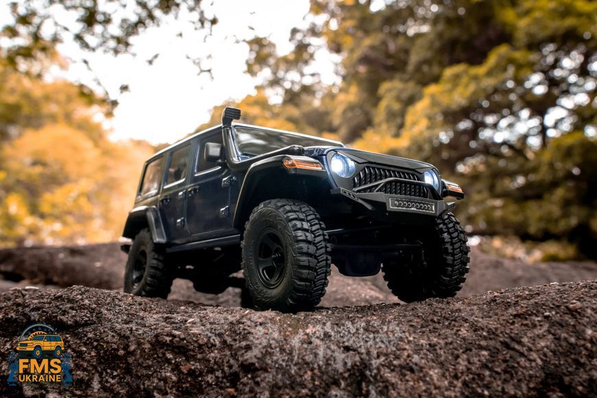 Машинка на радіокеруванні FMS 1:18 JEEP WRANGLER Thunder Strom RTR BLUE EZ11804RTRBU фото