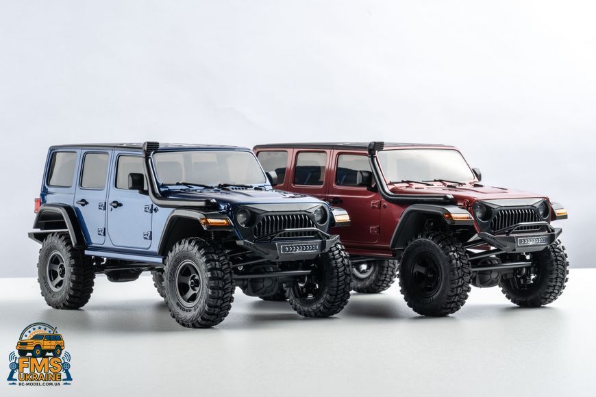 Машинка на радіокеруванні FMS 1:18 JEEP WRANGLER Thunder Strom RTR BLUE EZ11804RTRBU фото