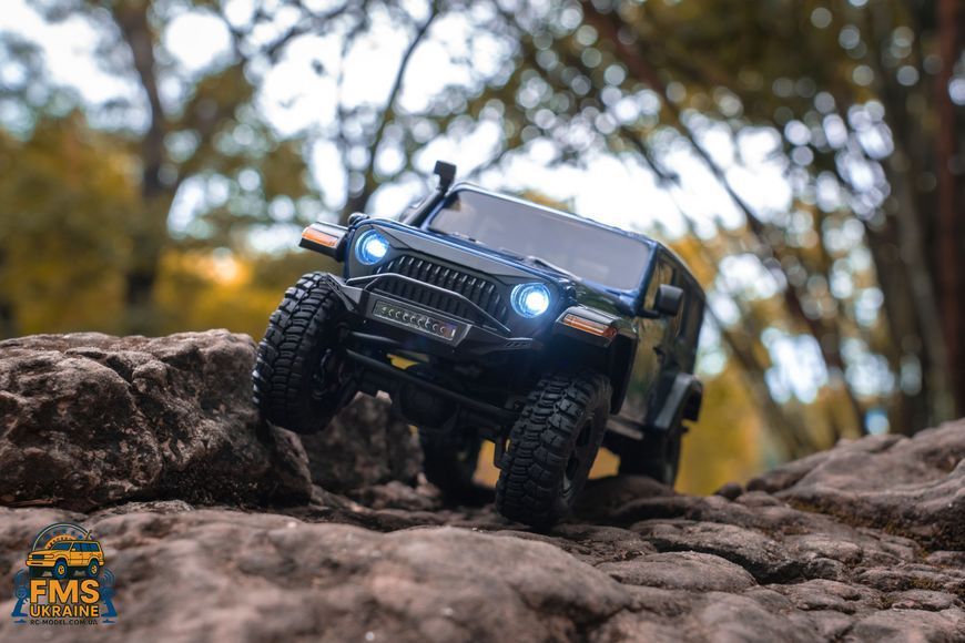 Машинка на радіокеруванні FMS 1:18 JEEP WRANGLER Thunder Strom RTR BLUE EZ11804RTRBU фото