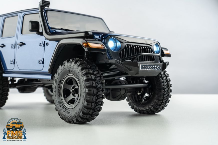 Машинка на радіокеруванні FMS 1:18 JEEP WRANGLER Thunder Strom RTR BLUE EZ11804RTRBU фото