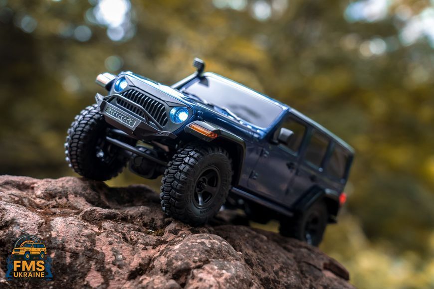 Машинка на радіокеруванні FMS 1:18 JEEP WRANGLER Thunder Strom RTR BLUE EZ11804RTRBU фото