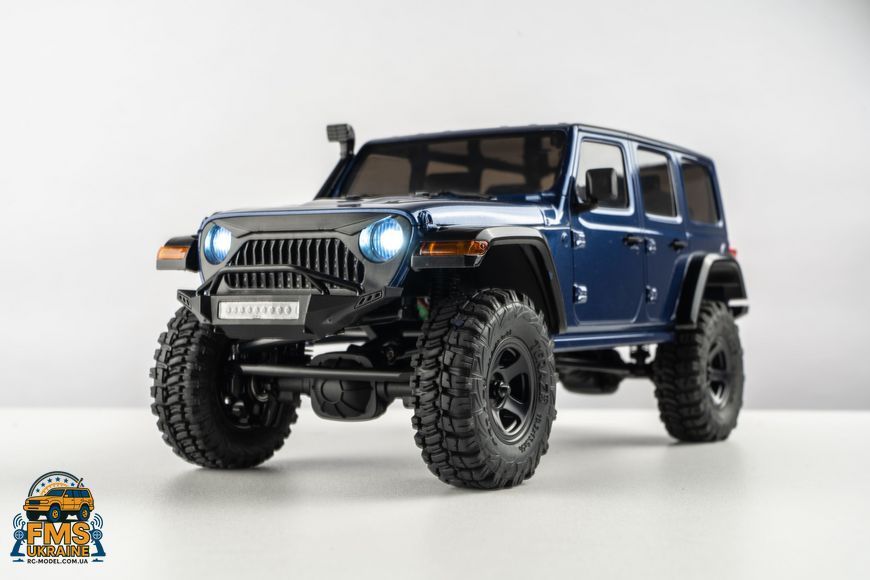 Машинка на радіокеруванні FMS 1:18 JEEP WRANGLER Thunder Strom RTR BLUE EZ11804RTRBU фото