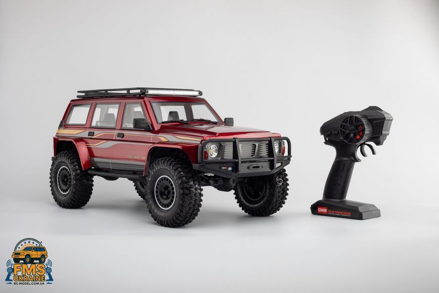 Машинка на радіокеруванні Nissan Patrol Y60 YIKONG YK4107Pro 1:10 4WD RTR Brushless RC Crawler сірий + акумулятор 2S lipo 5000+ mAh в комплекті YK4107Pro GREY фото
