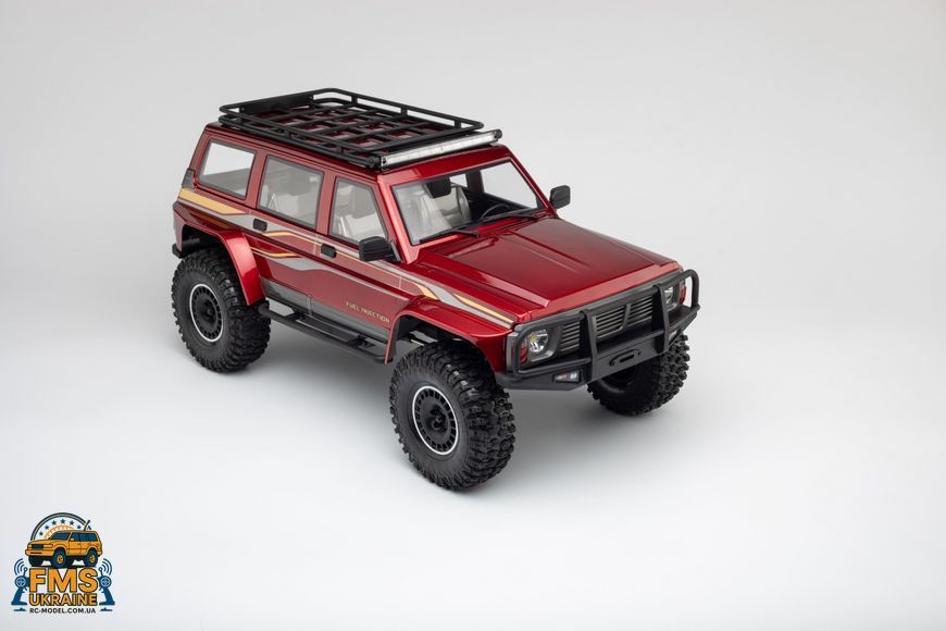 Машинка на радіокеруванні Nissan Patrol Y60 YIKONG YK4107Pro 1:10 4WD RTR Brushless RC Crawler сірий + акумулятор 2S lipo 5000+ mAh в комплекті YK4107Pro GREY фото