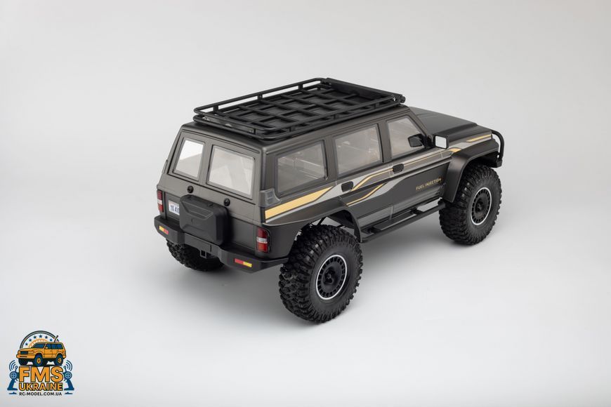 Машинка на радіокеруванні Nissan Patrol Y60 YIKONG YK4107Pro 1:10 4WD RTR Brushless RC Crawler сірий + акумулятор 2S lipo 5000+ mAh в комплекті YK4107Pro GREY фото