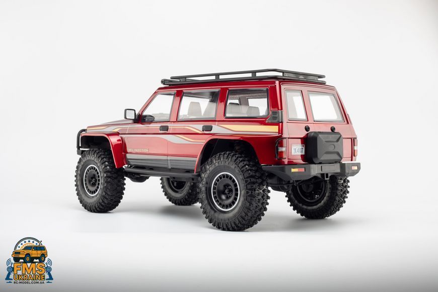 Машинка на радіокеруванні Nissan Patrol Y60 YIKONG YK4107Pro 1:10 4WD RTR Brushless RC Crawler сірий + акумулятор 2S lipo 5000+ mAh в комплекті YK4107Pro GREY фото