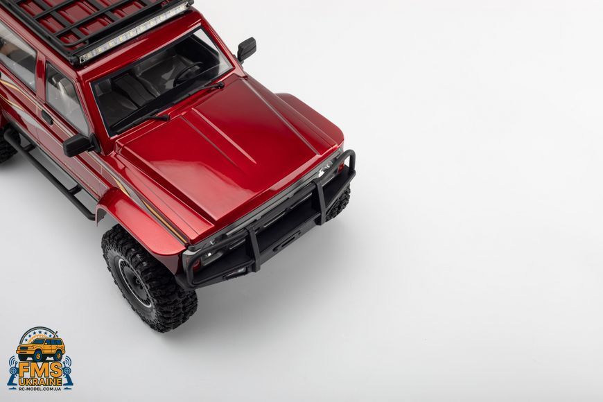 Машинка на радіокеруванні Nissan Patrol Y60 YIKONG YK4107Pro 1:10 4WD RTR Brushless RC Crawler сірий + акумулятор 2S lipo 5000+ mAh в комплекті YK4107Pro GREY фото