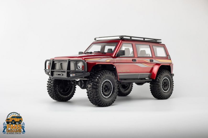 Машинка на радіокеруванні Nissan Patrol Y60 YIKONG YK4107Pro 1:10 4WD RTR Brushless RC Crawler сірий + акумулятор 2S lipo 5000+ mAh в комплекті YK4107Pro GREY фото