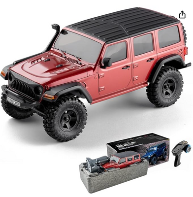 Машинка на радіокеруванні FMS 1:18 JEEP WRANGLER Thunder Strom RTR RED EZ11804RTRRD фото