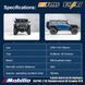 Машинка на радіокеруванні FMS 1:18 JEEP WRANGLER Thunder Strom RTR RED EZ11804RTRRD фото 4