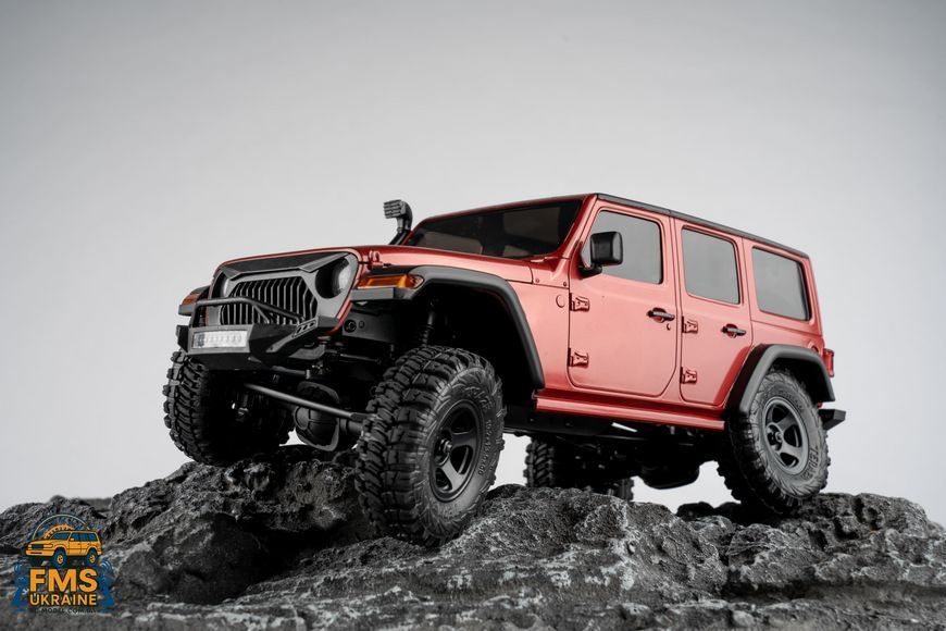 Машинка на радіокеруванні FMS 1:18 JEEP WRANGLER Thunder Strom RTR RED EZ11804RTRRD фото
