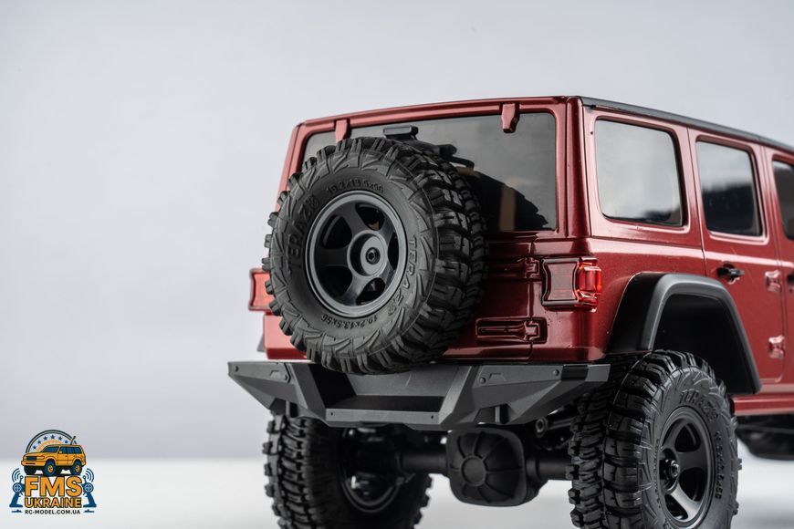 Машинка на радіокеруванні FMS 1:18 JEEP WRANGLER Thunder Strom RTR RED EZ11804RTRRD фото