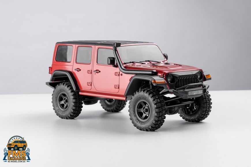 Машинка на радіокеруванні FMS 1:18 JEEP WRANGLER Thunder Strom RTR RED EZ11804RTRRD фото