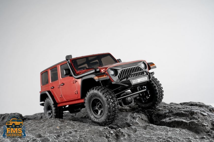 Машинка на радіокеруванні FMS 1:18 JEEP WRANGLER Thunder Strom RTR RED EZ11804RTRRD фото
