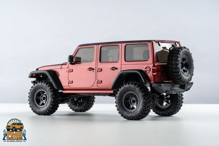 Машинка на радіокеруванні FMS 1:18 JEEP WRANGLER Thunder Strom RTR RED EZ11804RTRRD фото