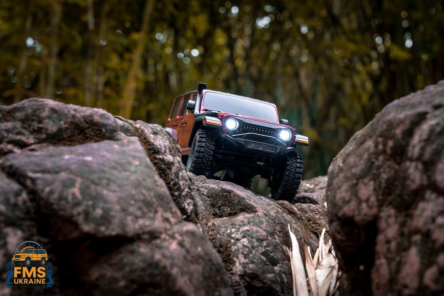 Машинка на радіокеруванні FMS 1:18 JEEP WRANGLER Thunder Strom RTR RED EZ11804RTRRD фото