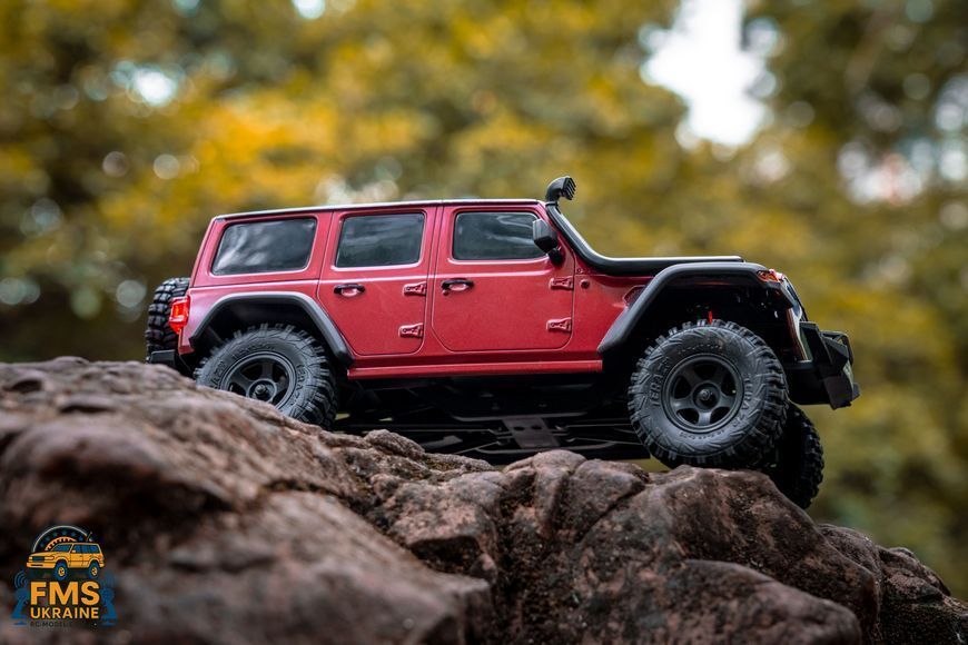 Машинка на радіокеруванні FMS 1:18 JEEP WRANGLER Thunder Strom RTR RED EZ11804RTRRD фото