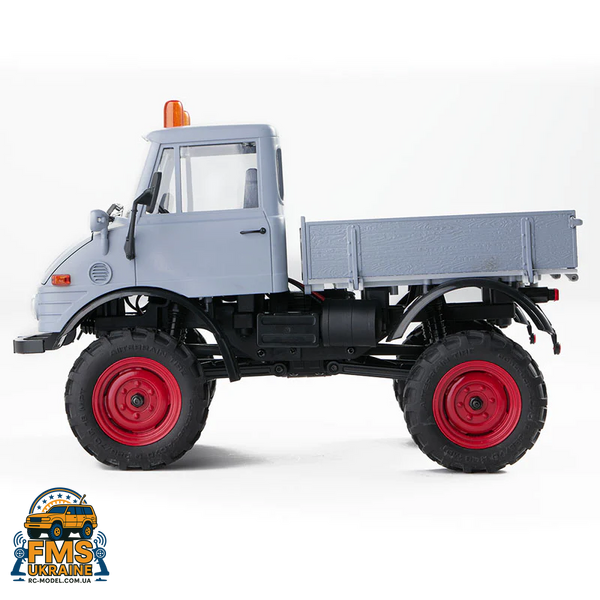 Машинка на радіокеруванні FMS 1:24 FCX24 MERCEDES-BENZ UNIMOG 421 RTR Сірий FMS12405RTRGY фото