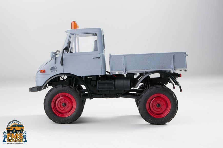 Машинка на радіокеруванні FMS 1:24 FCX24 MERCEDES-BENZ UNIMOG 421 RTR Сірий FMS12405RTRGY фото