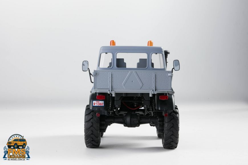 Машинка на радіокеруванні FMS 1:24 FCX24 MERCEDES-BENZ UNIMOG 421 RTR Сірий FMS12405RTRGY фото