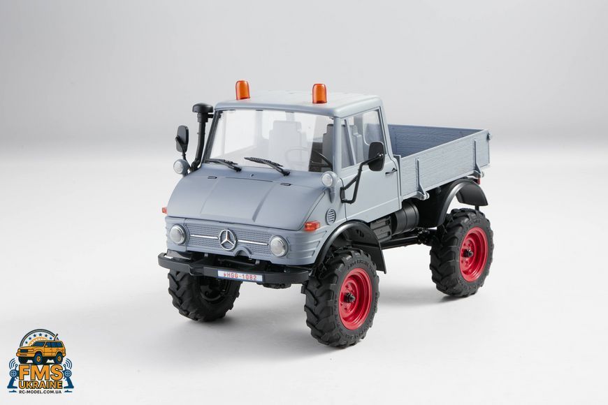Машинка на радіокеруванні FMS 1:24 FCX24 MERCEDES-BENZ UNIMOG 421 RTR Сірий FMS12405RTRGY фото