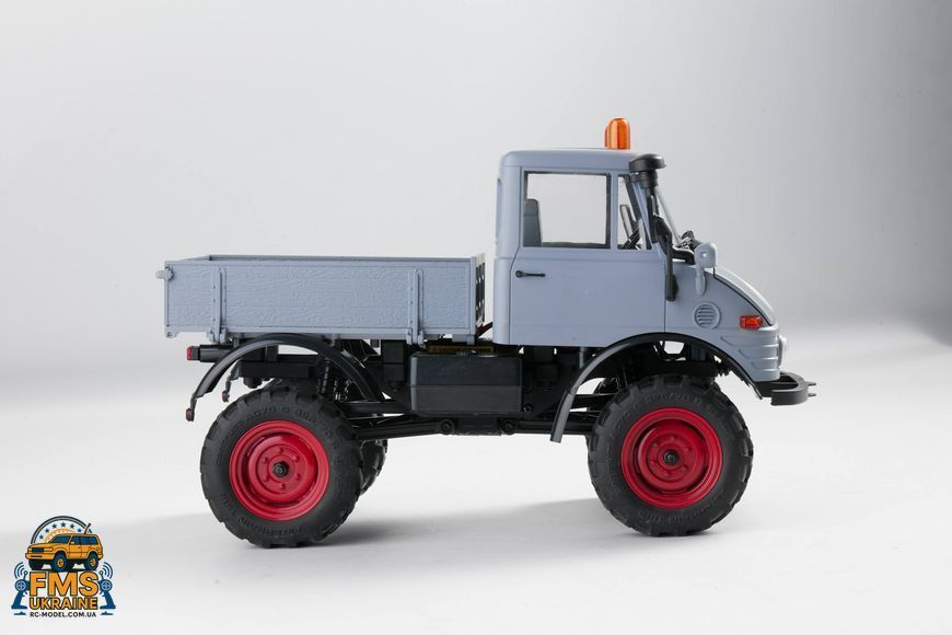Машинка на радіокеруванні FMS 1:24 FCX24 MERCEDES-BENZ UNIMOG 421 RTR Сірий FMS12405RTRGY фото