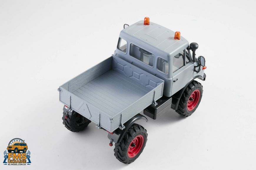 Машинка на радіокеруванні FMS 1:24 FCX24 MERCEDES-BENZ UNIMOG 421 RTR Сірий FMS12405RTRGY фото