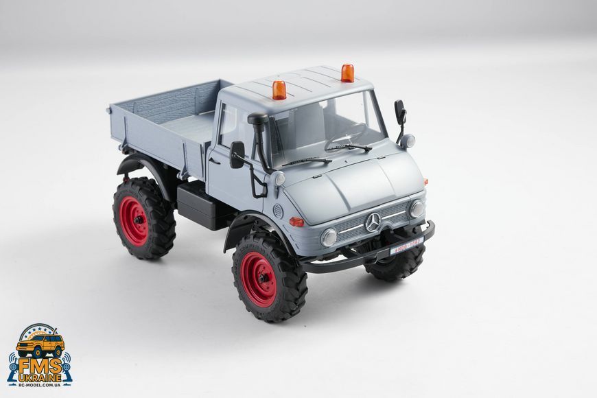 Машинка на радіокеруванні FMS 1:24 FCX24 MERCEDES-BENZ UNIMOG 421 RTR Сірий FMS12405RTRGY фото