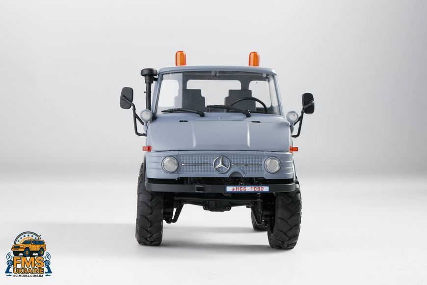 Машинка на радіокеруванні FMS 1:24 FCX24 MERCEDES-BENZ UNIMOG 421 RTR Сірий FMS12405RTRGY фото