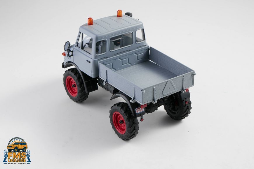 Машинка на радіокеруванні FMS 1:24 FCX24 MERCEDES-BENZ UNIMOG 421 RTR Сірий FMS12405RTRGY фото